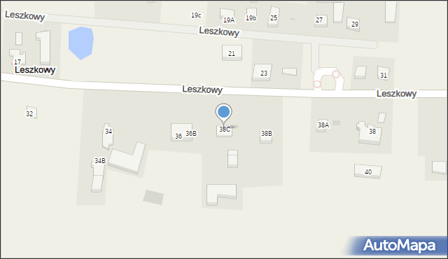 Leszkowy, Leszkowy, 38C, mapa Leszkowy