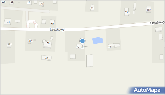 Leszkowy, Leszkowy, 44, mapa Leszkowy