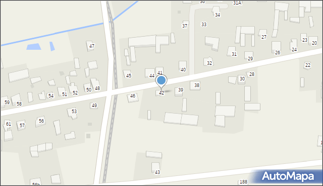 Leszno, Leszno, 42, mapa Leszno