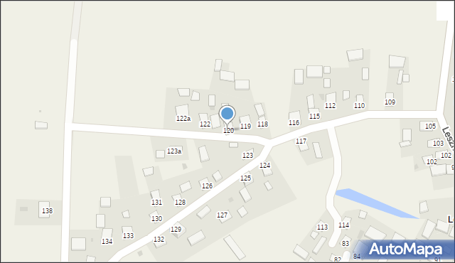 Leszno, Leszno, 120, mapa Leszno