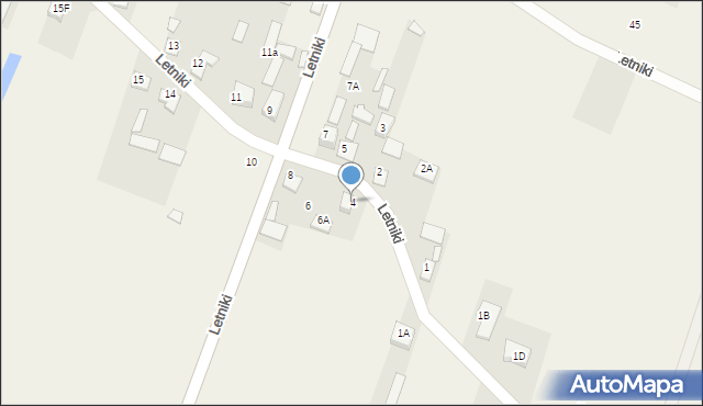 Letniki, Letniki, 4, mapa Letniki