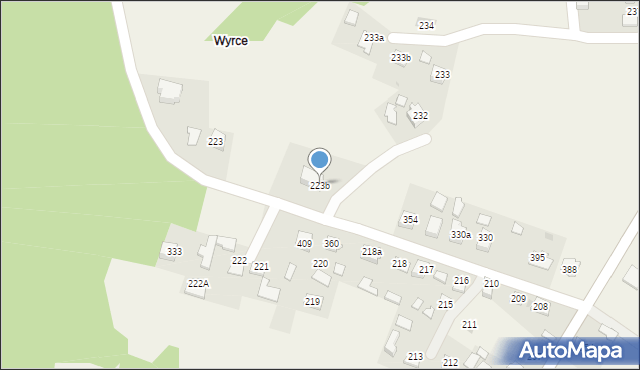 Łętowice, Łętowice, 223b, mapa Łętowice