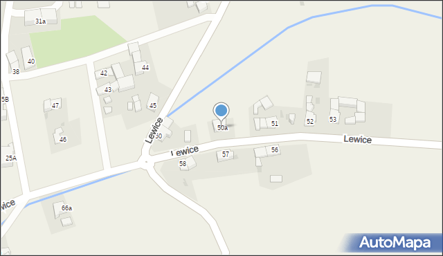 Lewice, Lewice, 50a, mapa Lewice