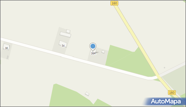 Lewice, Lewice, 34A, mapa Lewice