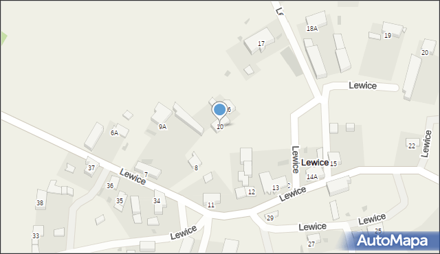 Lewice, Lewice, 10, mapa Lewice