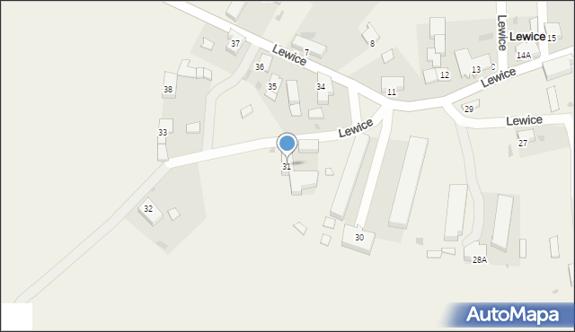 Lewice, Lewice, 31, mapa Lewice
