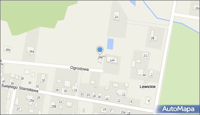 Lewickie, Lewickie, 16a, mapa Lewickie