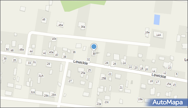 Lewickie, Lewickie, 30, mapa Lewickie