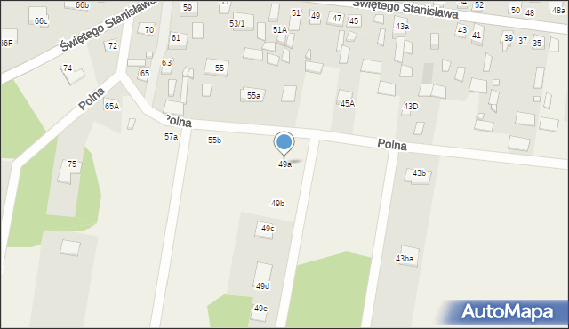 Lewickie, Lewickie, 49a, mapa Lewickie