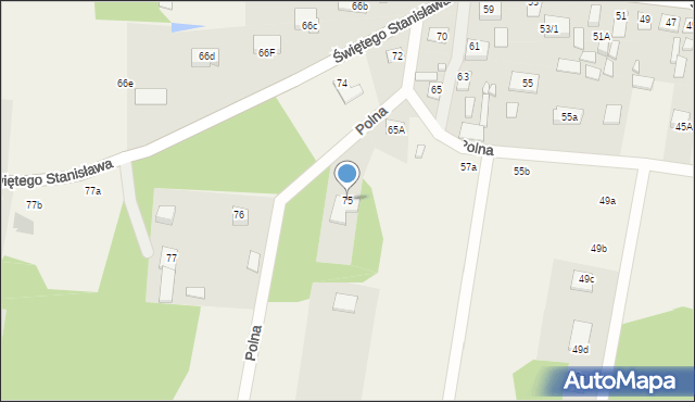 Lewickie, Lewickie, 75, mapa Lewickie