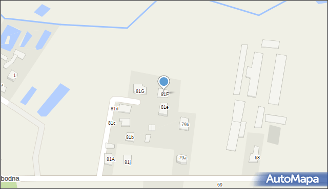 Lewickie, Lewickie, 81F, mapa Lewickie