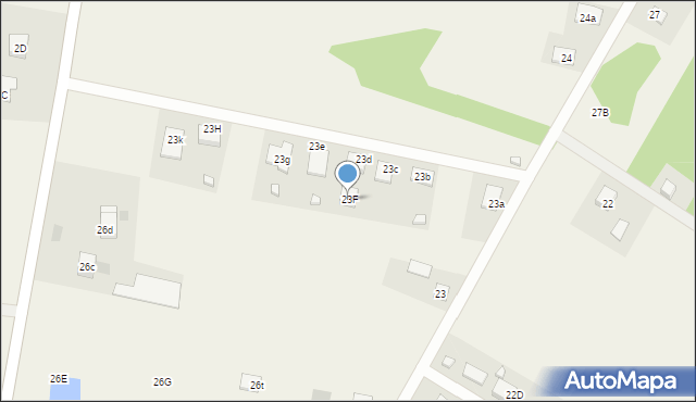Lewickie-Kolonia, Lewickie-Kolonia, 23F, mapa Lewickie-Kolonia