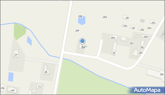 Lewickie-Kolonia, Lewickie-Kolonia, 26a, mapa Lewickie-Kolonia