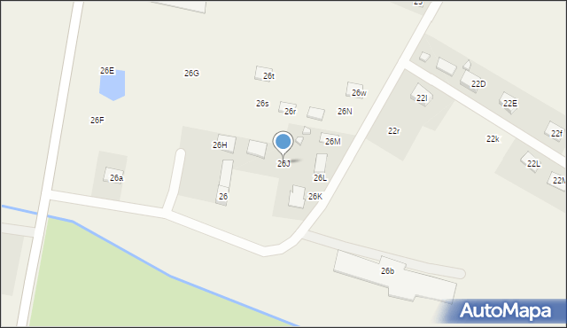Lewickie-Kolonia, Lewickie-Kolonia, 26J, mapa Lewickie-Kolonia
