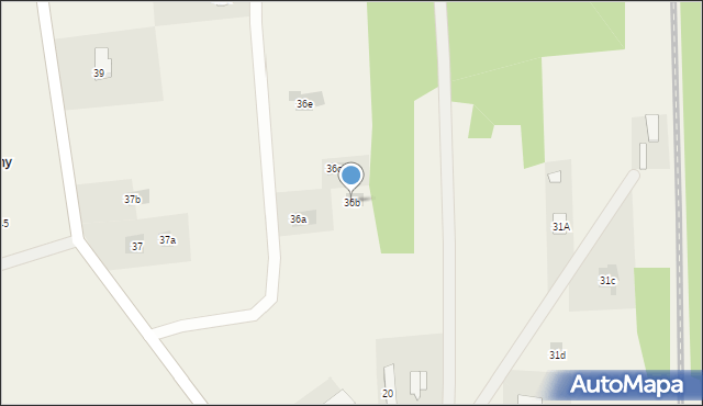 Lewickie-Stacja, Lewickie-Stacja, 36b, mapa Lewickie-Stacja
