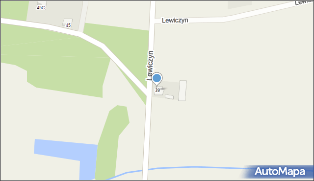 Lewiczyn, Lewiczyn, 39, mapa Lewiczyn