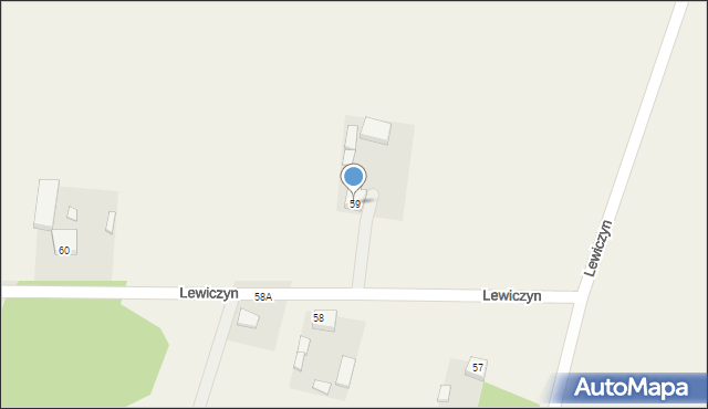 Lewiczyn, Lewiczyn, 59, mapa Lewiczyn