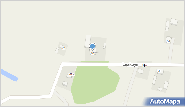Lewiczyn, Lewiczyn, 60, mapa Lewiczyn