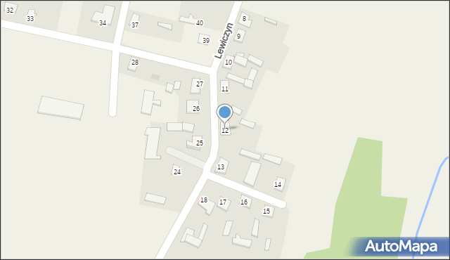 Lewiczyn, Lewiczyn, 12, mapa Lewiczyn
