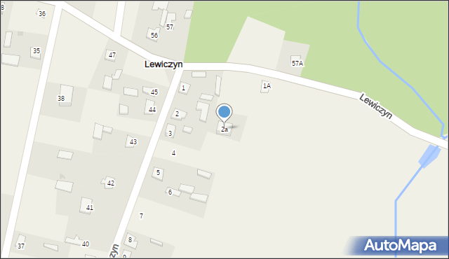 Lewiczyn, Lewiczyn, 2a, mapa Lewiczyn