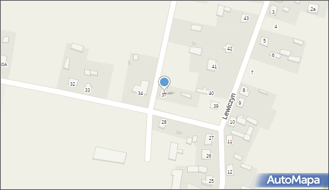 Lewiczyn, Lewiczyn, 37, mapa Lewiczyn