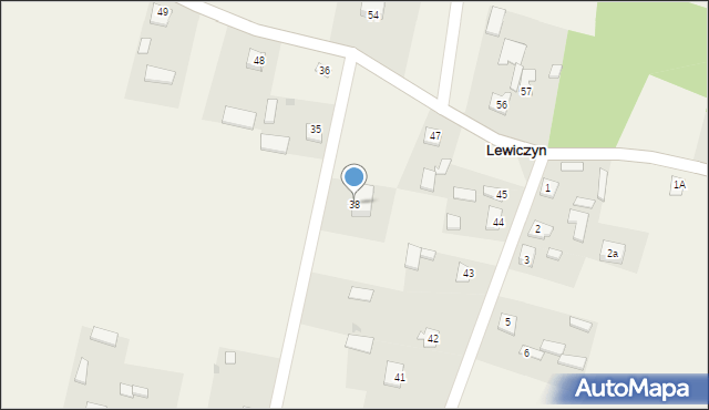 Lewiczyn, Lewiczyn, 38, mapa Lewiczyn