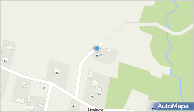 Lewiczyn, Lewiczyn, 55, mapa Lewiczyn
