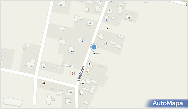 Lewiczyn, Lewiczyn, 7, mapa Lewiczyn