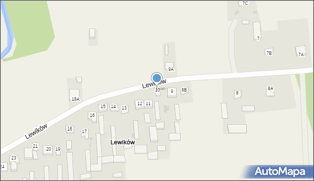 Lewików, Lewików, 10, mapa Lewików
