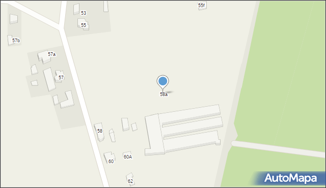 Lewkowiec, Lewkowiec, 58a, mapa Lewkowiec