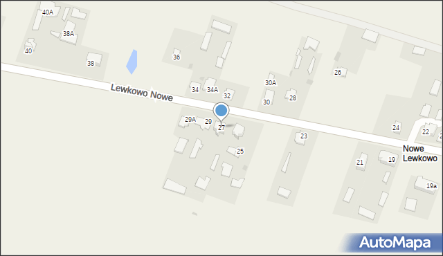 Lewkowo Nowe, Lewkowo Nowe, 27, mapa Lewkowo Nowe