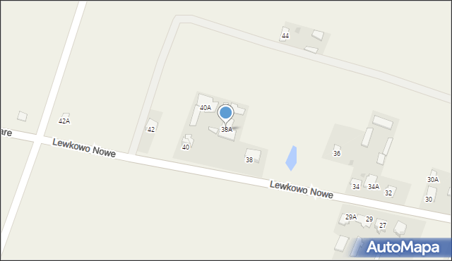 Lewkowo Nowe, Lewkowo Nowe, 38A, mapa Lewkowo Nowe