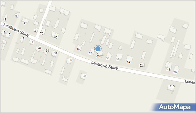 Lewkowo Nowe, Lewkowo Nowe, 60, mapa Lewkowo Nowe
