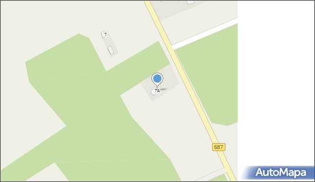 Lewkowo Nowe, Lewkowo Nowe, 7A, mapa Lewkowo Nowe
