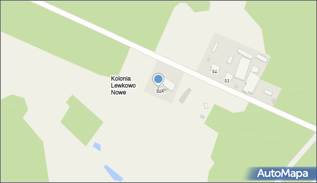 Lewkowo Nowe, Lewkowo Nowe, 94B, mapa Lewkowo Nowe