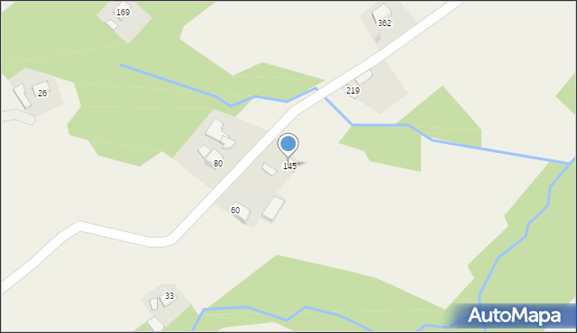 Lewniowa, Lewniowa, 145, mapa Lewniowa