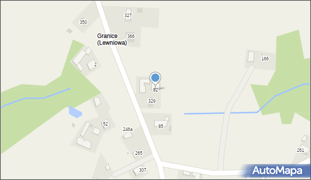 Lewniowa, Lewniowa, 82, mapa Lewniowa