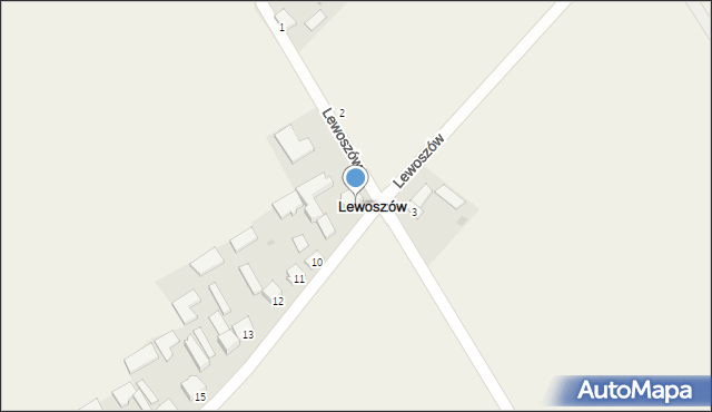 Lewoszów, Lewoszów, 9, mapa Lewoszów