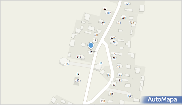 Leżachów, Leżachów, 17, mapa Leżachów