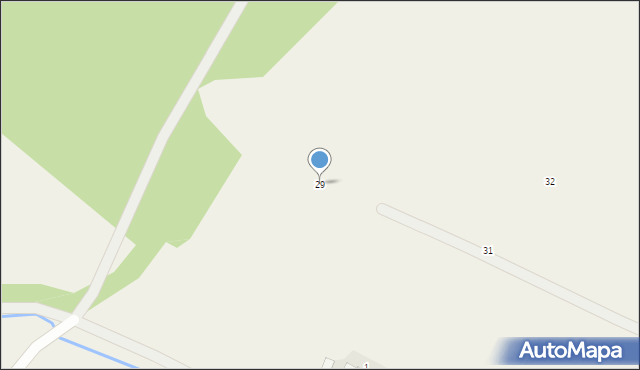 Łężce, Łężce, 29, mapa Łężce