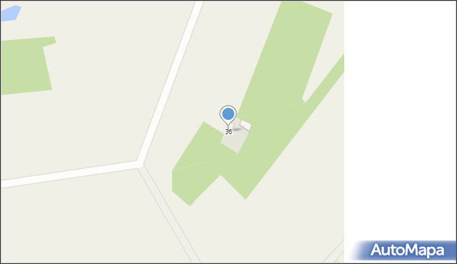 Łężce, Łężce, 36, mapa Łężce