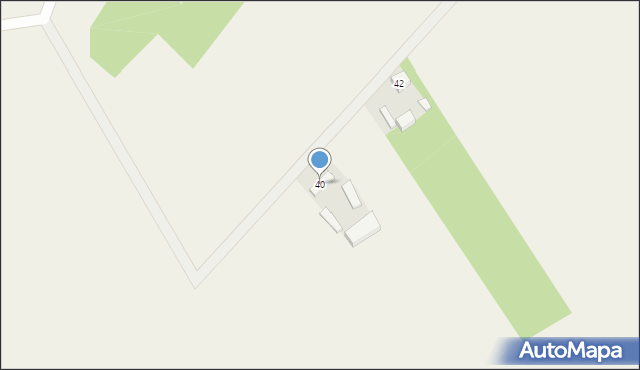 Łężce, Łężce, 40, mapa Łężce