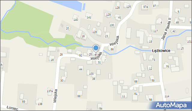 Łężkowice, Łężkowice, 51, mapa Łężkowice