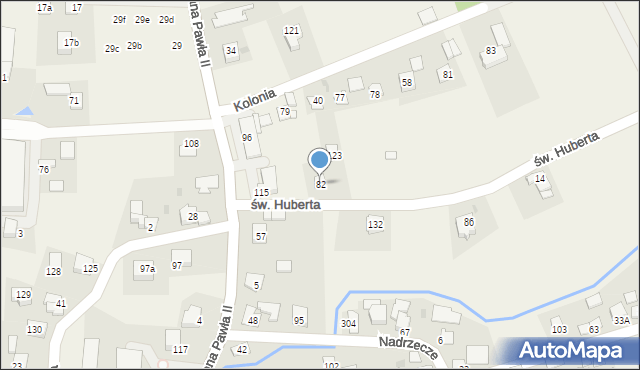 Łężkowice, Łężkowice, 82, mapa Łężkowice