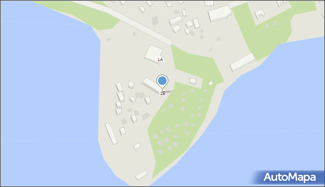 Lubniewice, Leśna, 1B, mapa Lubniewice