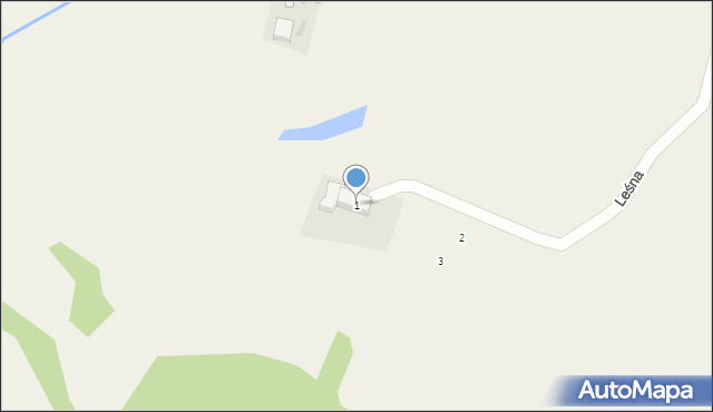 Ludwikowice Kłodzkie, Leśna, 1, mapa Ludwikowice Kłodzkie