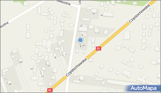 Michałów Rudnicki, Letniskowa, 4, mapa Michałów Rudnicki