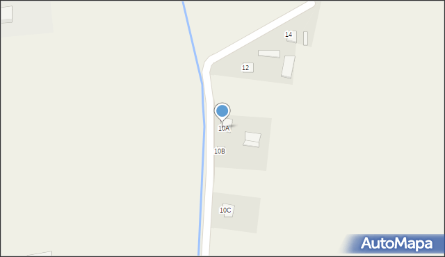 Milanów, Leśna, 10A, mapa Milanów
