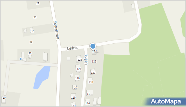 Mirachowo, Leśna, 3, mapa Mirachowo