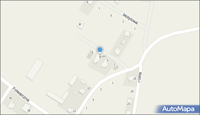 Morzewiec, Leśna, 6, mapa Morzewiec